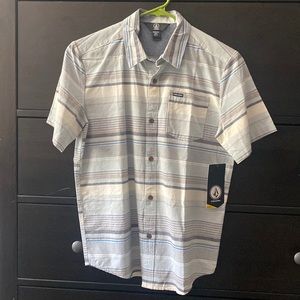 Boys L Volcom button down